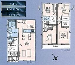 武蔵村山市残堀　第19期　新築分譲住宅　2号棟　全13棟