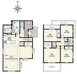 日野市万願寺6丁目　11期　新築分譲住宅　3号棟全4棟