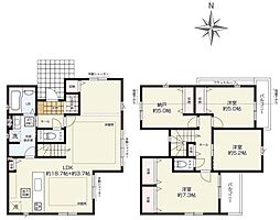 日野市万願寺6丁目　11期　新築分譲住宅　4号棟全4棟