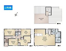 中区山元町1丁目　全2棟2号棟