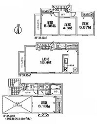 西区北軽井沢　全2棟1号棟