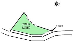 港南区笹下3丁目　古家付条件なし売地