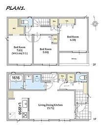 港北区下田町6丁目　全5棟1号棟