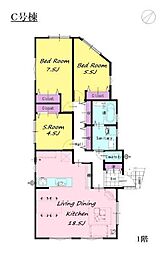 港北区鳥山町　全3棟Ｃ号棟