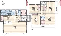 戸塚区平戸町　全2棟2号棟