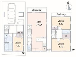 磯子区丸山1丁目　全8棟B号棟