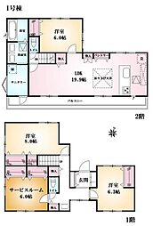 青葉区榎が丘　全2棟1号棟