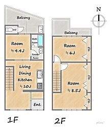 北区紫野下若草町　中古戸建