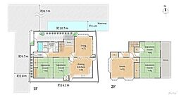 大覚寺門前のきぬかけの道に面する家