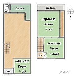 上京区中務町　中古テラス