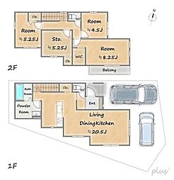 右京区嵯峨天龍寺広道町1号地 新築戸建