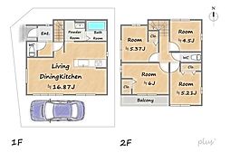 右京区太秦藤ケ森町1号地　新築戸建