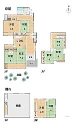 右京区嵯峨広沢南野町　中古戸建