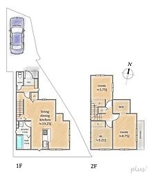 右京区嵯峨野南浦町5期12号地　新築戸建