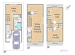 右京区西京極西向河原町　新築戸建