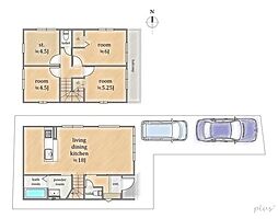 右京区花園艮北町1期1号地 新築戸建