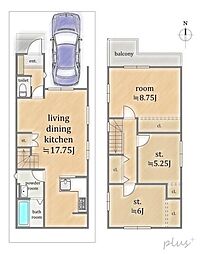 右京区嵯峨野南浦町5期7号地　新築戸建
