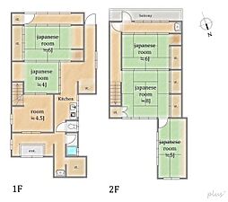 京都市北区衣笠氷室町の一戸建て