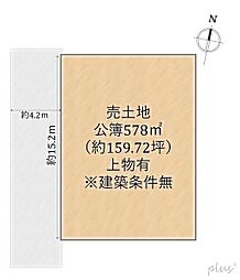 右京区嵯峨鳥居本化野町　売土地（建築条件無）