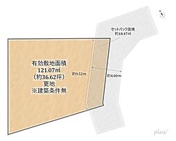 右京区花園大藪町4期1号地　売土地（建築条件無）