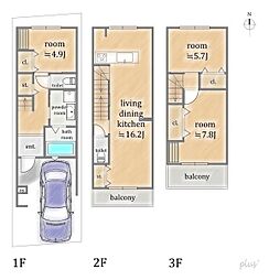 中京区壬生東高田町 新築戸建