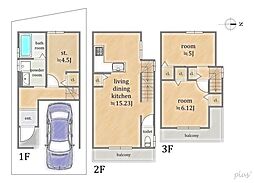 北区紫野北舟岡町　新築戸建