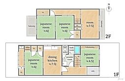 北区紫竹下芝本町　中古戸建