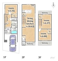 右京区太秦安井辰巳町　新築戸建