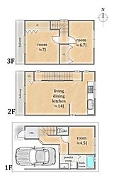 右京区太秦野元町　中古戸建