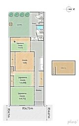 寺之内衣棚　ひらやの京町家