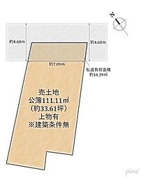 北区大宮玄琢北町　売土地（建築条件無）