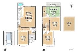 右京区嵯峨広沢南野町　中古戸建
