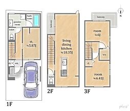 右京区嵯峨蜻蛉尻町　新築戸建
