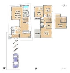 北区紫竹西南町　新築戸建