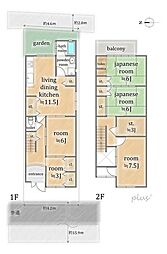 南区東九条中札辻町　中古戸建
