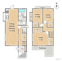 右京区嵯峨野芝野町　中古戸建