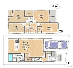 北区紫竹西北町　新築戸建