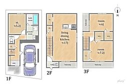 右京区梅津中村町　新築戸建