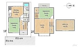 太秦　路地奥の家