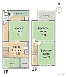 中京区壬生下溝町　中古テラス