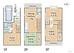 上京区井田町　中古戸建