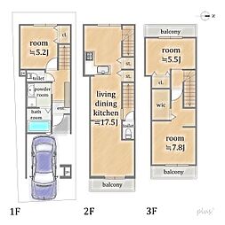 中京区西ノ京南円町　新築戸建