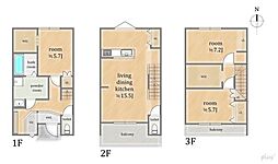 右京区西院追分町2号地　新築戸建