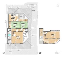 嵯峨大覚寺　三方向角地の家