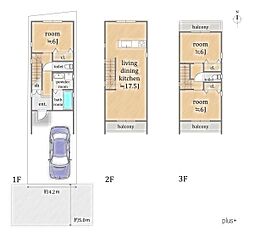 右京区梅津徳丸町 新築戸建