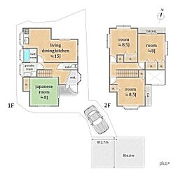 北区衣笠鏡石町 中古戸建