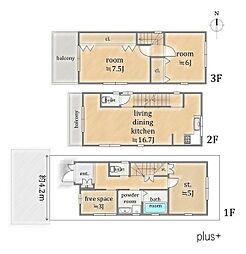 中京区壬生松原町　中古戸建