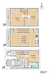 右京区太秦野元町　中古戸建