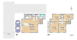 右京区西院春栄町1号地　新築戸建