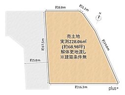 右京区鳴滝宅間町　売土地(建築条件無)